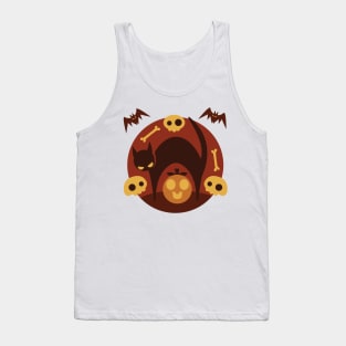 Halloween Scene Tank Top